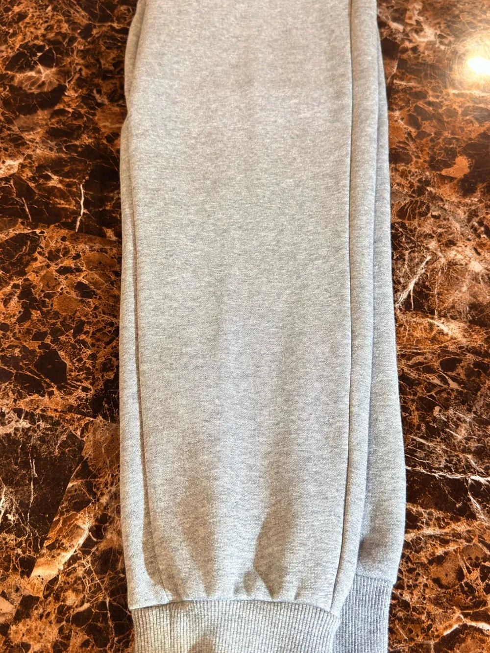 Puma mens M size Grey Jogger Pants like new